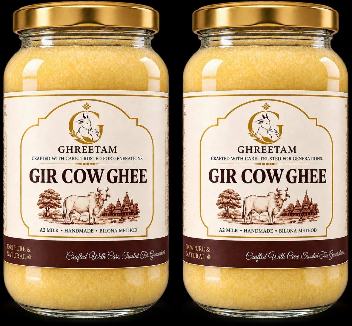 A2 Gir Cow Ghee — 2 L