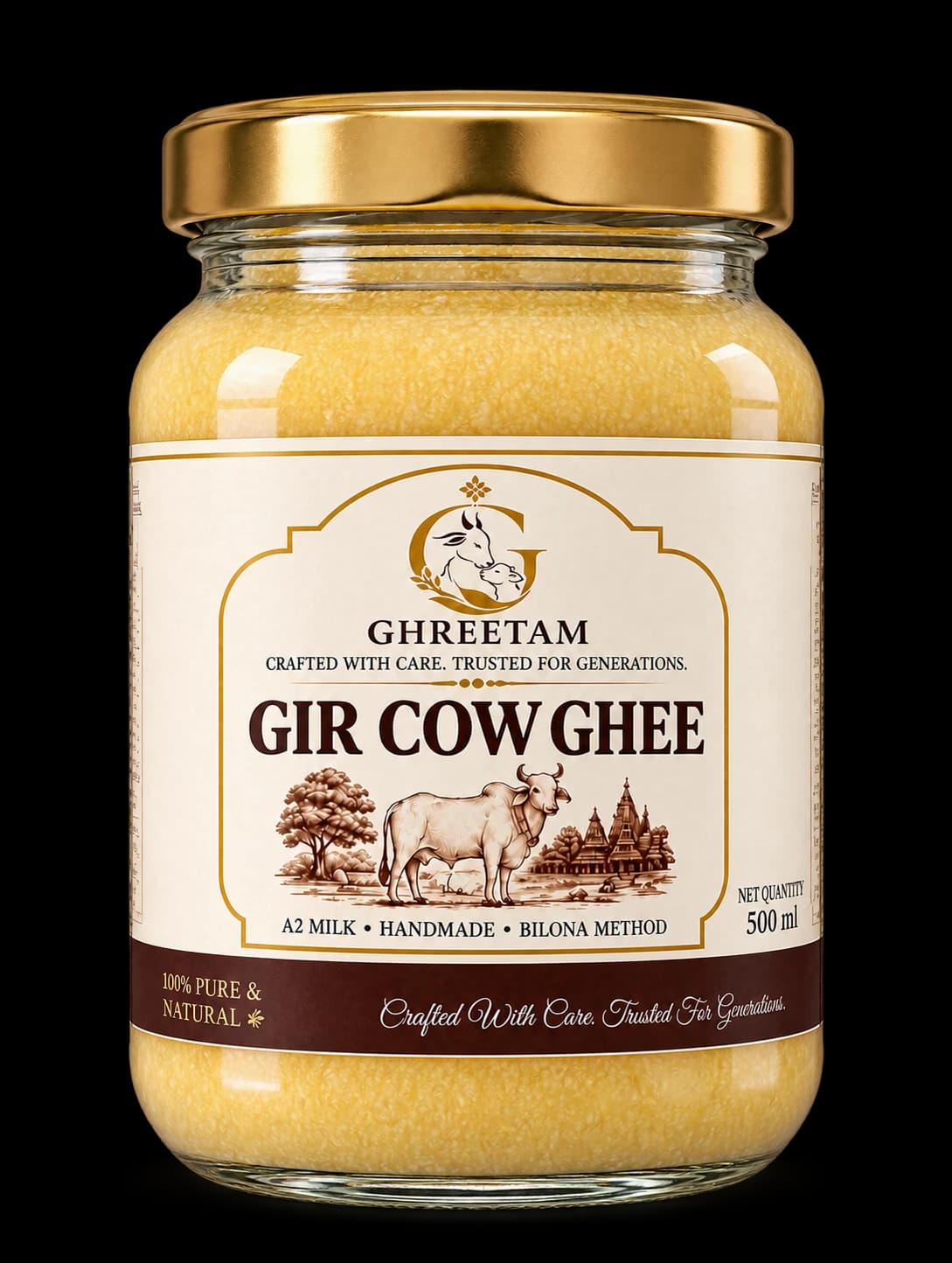 A2 Gir Cow Ghee — 500 ml